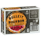 more on BULLEIT and COLA 4.5% 24 x 375ML CANS