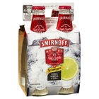 more on SMIRNOFF LIME and SODA 6% 4 x 275ML STUBBIES 
