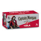 more on CAPTAIN MORGAN SPICED 6% and COLA 10 x 375ML CANS
