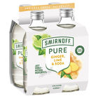 more on SMIRNOFF PURE GINGER LIME and SODA 4 x 330ML STUBBIES
