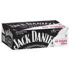 more on JACK DANIE'LS and COLA NO SUGAR 24 x 375ML CANS 