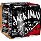 more on JACK DANIEL'S and COLA 4 x 375ML CANS