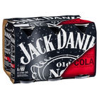 more on JACK DANIEL'S and COLA 6 x 375ML CANS 
