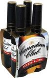 more on CANADIAN CLUB and COLA 4 X 330ML STUBBIES