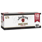 more on JIM BEAM DOUBLE SERVE WHITE 10 PACKS 375ML CANS