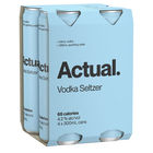 more on ACTUAL VODKA SELTZER PURE 4 x 300ML CANS
