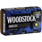 more on WOODSTOCK and COLA 10% 3 x 375ML CANS