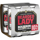 more on BEARDED LADY  and COLA 10% 4 x 375ML CANS