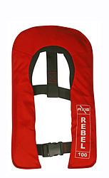 AXIS Rebel Junior 100 Auto-Inflating Life Jacker Red for Children 25-to 50kg