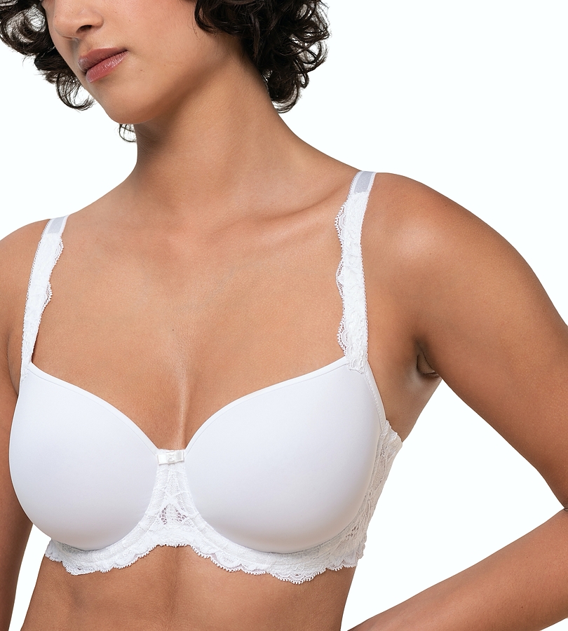 Amourette Charm Wired Padded Bra - White - Image 1
