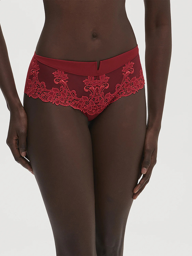 Saga French Knicker - Lipstick - Image 1