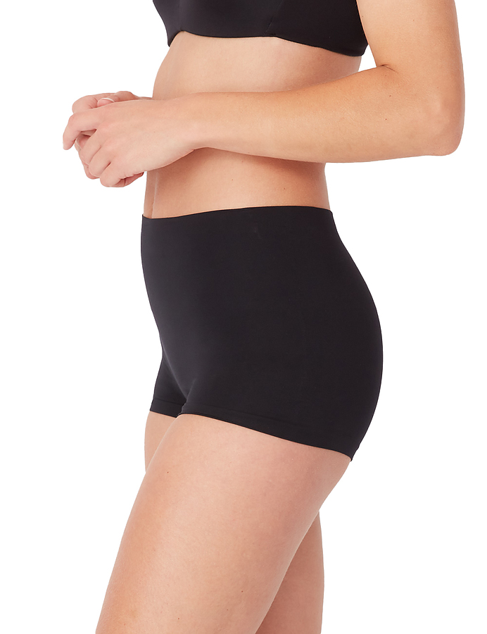 2 Pack Seamless Smoothies Shortie - Black - Image 2