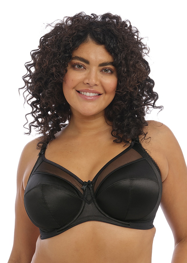 Keira Full Cup Wired Bra - Black - Image 1