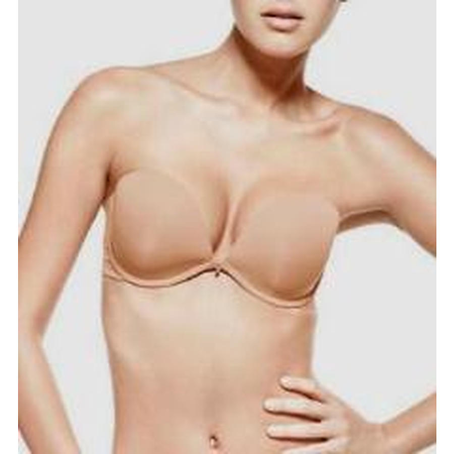 strapless gel bra