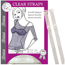 Clear Plastic Straps (narrow)