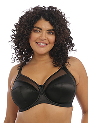 Keira Full Cup Wired Bra + Black