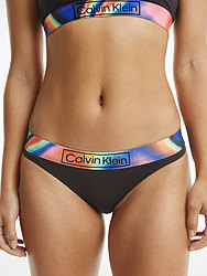 CK Reimagined Heritage Pride Bikini + Black