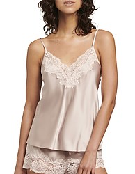 Silk Lace Camisole and Short Set + Shadow Grey