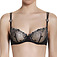 Delice Half Cup Bra - Gem Black - Image