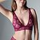 Victoire Soft Cup Triangle Bra - Syrah - Image