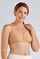 Frances Wirefree Front Closure Bra - Sand - Image