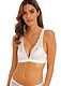 Embrace Lace Wirefree Bralette - Delicious White - Image