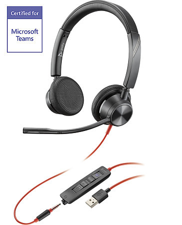 Plantronics Blackwire BW3325-M USB and 3.5mm Headset