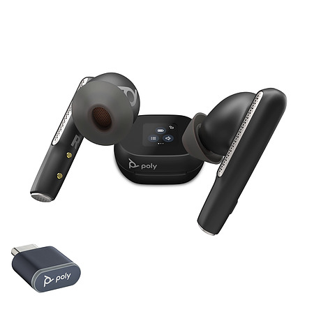Poly Voyager Free 60+ UC Teams Bluetooth Earbuds (USB-C) - Bluetooth  Headsets - USB-C - AAA Headsets | Jabra, Poly, EPOS, Yealink Headsets