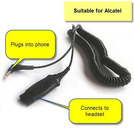 Plantronics 38324-91 Alcatel Cable