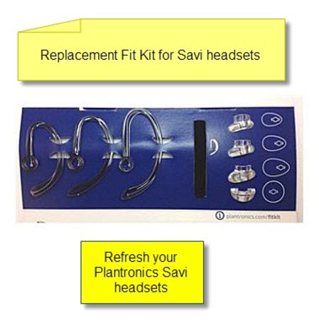 Plantronics 84604-01 Savi Headset Replacement Fit Kit