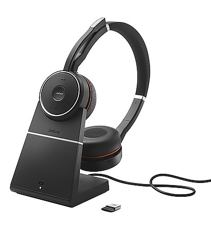 Jabra Evolve 75 SE MS Stereo with Charging Stand