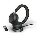 Jabra Evolve2 75 UC Stereo Bluetooth Headset with Stand