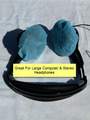 1000 Large Disposable Medical Blue Headset Covers