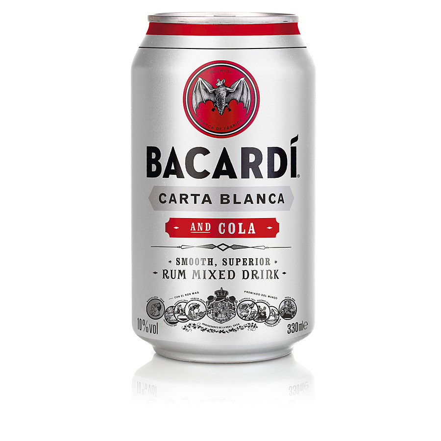 Bacardi 4.5 And Cola 375ml Can Ready To Drink Premix