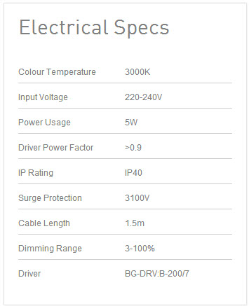 W200 Electrical Spec