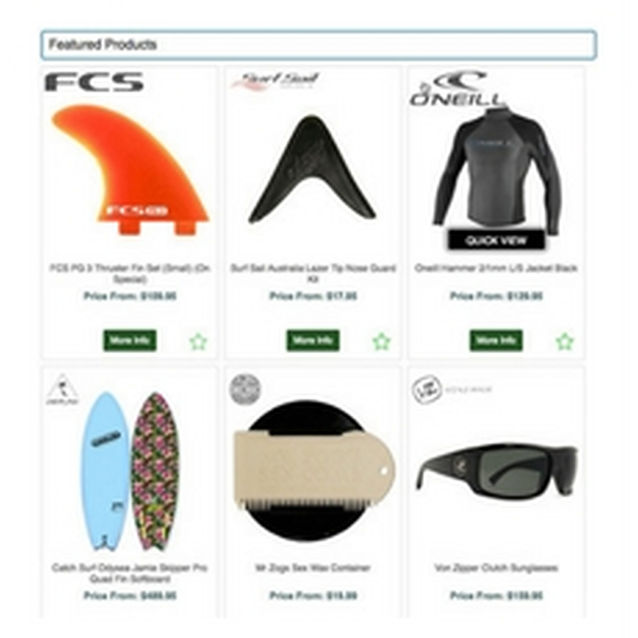 Home Page Components - Featured Products - Image 1