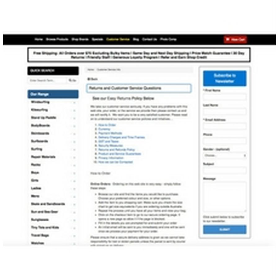 Home Page Components - Free Form Content Area - Standard - Image 1