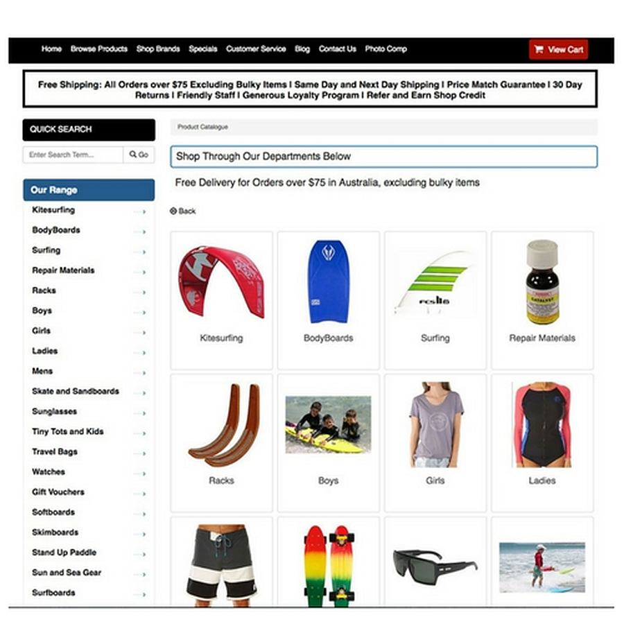 Products Browse by Lower Level Category Pages - Image 1