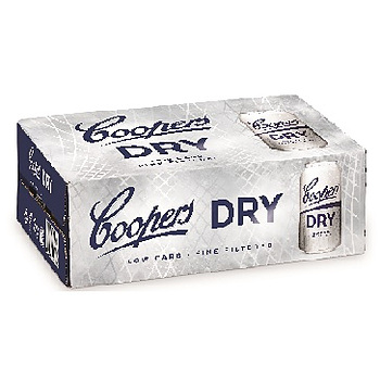 COOPERS DRY 4.2% 375ML CAN 24PK