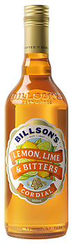 BILLSONS LEMON LIME BITTERS CORDIAL 700ML