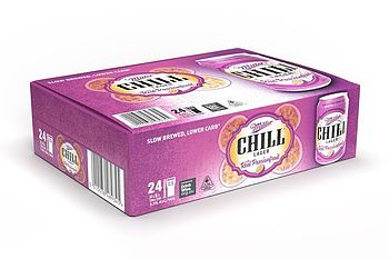 MILLER CHILL PASSIONFRUIT CAN 330ML 24PK