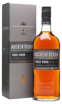 AUCHENTOSHAN THREE WOOD SCOTCH WHISKEY 700ML