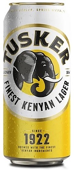 TUSKER LAGER 500ML CAN 24PK