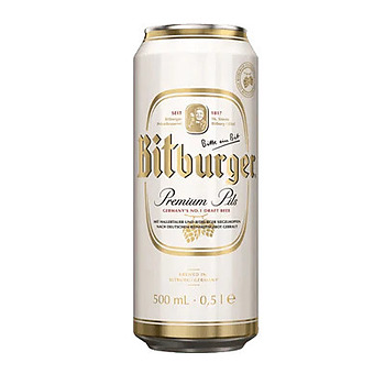 BITBURGER 500ML CANS 24PK
