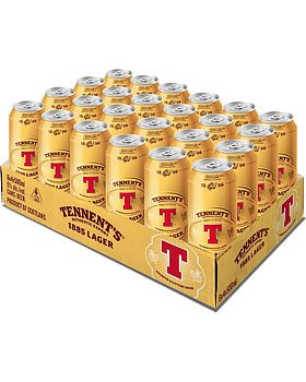 TENNANTS LAGER 500ML CANS 24PK