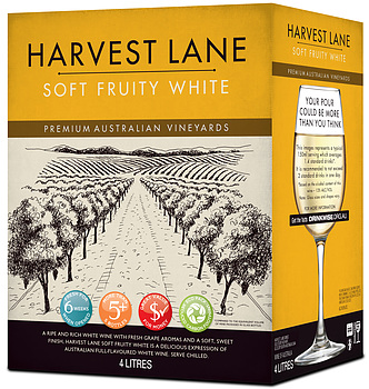 HARVEST LANE SOFT FRUITY WHITE 1L