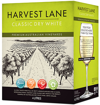 HARVEST LANE CLASSIC DRY WHITE 4L