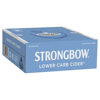 STRONGBOW CLEAR CAN 30PK