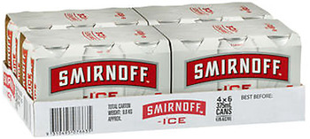 SMIRNOFF ICE RED CANS