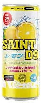 SAINT D9 LEMON 9.9% 500ML CANS 24PK